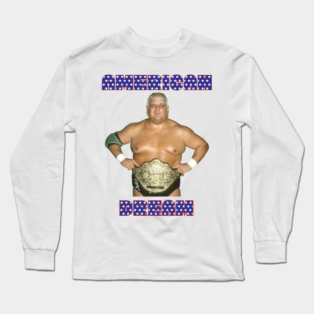 Dusty Rhodes The American Dream Long Sleeve T-Shirt by Tomorrowland Arcade